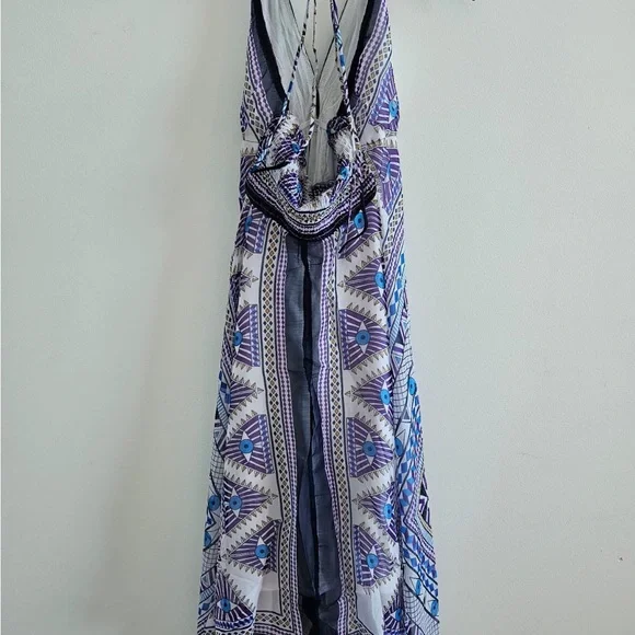 Long Bohemian Dress- beach coverup - Picture 5 of 6